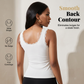 🎉Tijdelijke Korting! 👙✨Ondersteunende Cami-Tanktop voor Dames | Gladde Rug & Kanten Rand | Veelzijdig te Combineren🌸💃
