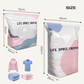 💥【LIMITED TIME 50% OFF】🔥 Vacuümzak Zonder Pomp | 3 Seconden Comprimeren | PA+PE Vocht- & Schimmelbestendig | Groot 70x50cm / Extra Groot 100x80cm | Bespaart 80% Ruimte