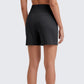 🎉Tijdelijke Korting! 🏋️‍♀️✨Sport- & Casual Short voor Dames | Elastisch & Ademend | Handige Zijzakken | Minimalistisch Design🌈🌬️