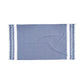 Quick-Dry Striped Turkish Beach Towel with Tassels