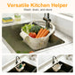 ⏳ FLASH SALE! ✨ Gootsteen Filtermand | Voorkomt Verstopping 🚫 | Opvouwbaar & Ophangbaar | Fruit Wassen/Pasta Afgieten | HALF PRICE 🎉