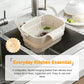 ⏳ FLASH SALE! ✨ Gootsteen Filtermand | Voorkomt Verstopping 🚫 | Opvouwbaar & Ophangbaar | Fruit Wassen/Pasta Afgieten | HALF PRICE 🎉