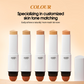 🔥Tijdelijke Korting! 🔥Dual-Ended Concealer met Blendkwastje | Romige, Opbouwbare Formule | Langhoudend & Comfortabel✨🎨