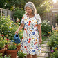 ⏳ FLASH SALE! ✨ Zomerse Bloemenjurk | Licht & Ademend 🌸 | Veelzijdig Casual | HALF PRICE 🎉
