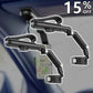 💥【LIMITED TIME 50% OFF】🔥 Autotelefoonhouder | Powergripper met Sterke Veer | 360° Rotatie | Anti-shake & Antislip | Grijs/Groen