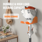 💥【LIMITED TIME 50% OFF】🔥 Wandmontage Grastrimmer Opbergrek | Hoog Draagvermogen Roestbestendig Metaal | Antislip Fixatie | Ruimtebesparend | Zwart/Oranje