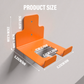 💥【LIMITED TIME 50% OFF】🔥 Wandmontage Grastrimmer Opbergrek | Hoog Draagvermogen Roestbestendig Metaal | Antislip Fixatie | Ruimtebesparend | Zwart/Oranje