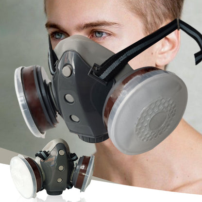 🔥【DAILY DEAL】💦 Dubbel Filter Antigas Masker | Vervangbare Filter Pads | Comfortabele Pasvorm | HALF PRICE TODAY 🚀