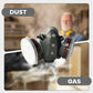 🔥【DAILY DEAL】💦 Dubbel Filter Antigas Masker | Vervangbare Filter Pads | Comfortabele Pasvorm | HALF PRICE TODAY 🚀