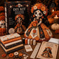 💥【LIMITED TIME 50% OFF】🔥 Spooky Craft Skeletbruid DIY Set | Inclusief Stof/Kant/Vulling | Rijke Details | Woondecoratie