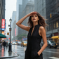 💥【LIMITED TIME 50% OFF】🔥 Mouwloze Jumpsuit met Wijde Pijpen | Staande Kraag met Knopen | Grote Opgestikte Zakken | Ontspannen Pasvorm | Lichtgewicht & Ademend | Lente/Zomer Must-have