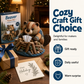 💥【LIMITED TIME 50% OFF】🔥 DIY Dieren Tissuehouder Set | Koala/Otter/Wombat etc. 5 Stijlen | Inclusief Stoffen & Accessoires | Handgenaaid | Woondecoratie