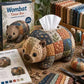 💥【LIMITED TIME 50% OFF】🔥 DIY Dieren Tissuehouder Set | Koala/Otter/Wombat etc. 5 Stijlen | Inclusief Stoffen & Accessoires | Handgenaaid | Woondecoratie