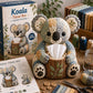 💥【LIMITED TIME 50% OFF】🔥 DIY Dieren Tissuehouder Set | Koala/Otter/Wombat etc. 5 Stijlen | Inclusief Stoffen & Accessoires | Handgenaaid | Woondecoratie
