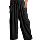 ⏳ FLASH SALE! ✨ Vloeiende Wijdpijp Broek | Losse Pasvorm Verbergt & Svelt 👖 | Voor Strand/Dagelijks | HALF PRICE 🎉