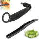 💥【LIMITED TIME 50% OFF】🔥 Fruit & Groente Snijset | Spiraalmes + V-vorm Mes | 3mm RVS | Ergonomische Antislip Grip | Decoratie Gereedschap