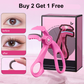 💥【LIMITED TIME 50% OFF】🔥 Wide-Angle Frameless Wimperkruller | Open Ontwerp Past Alle Oogvormen | Siliconen Kussentje Beschadigt Niet | Wit/Roze | Incl. Reserve Kussentje