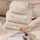 💥【LIMITED TIME 50% OFF】🔥 Compressie Inpakblokjes 6-delig | 40% Meer Ruimte | Kreuk- & Stofbestendig | Georganiseerd Inpakken | Beige/Grijs/Roze/Blauw