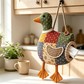 💥【LIMITED TIME 50% OFF】🔥 DIY Patchwork Dieren Tissuehouder Set | Incl. Voorgesneden Stoffen + Accessoires | Ophangriem | Creatief Knutselen | Woondecoratie