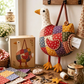 💥【LIMITED TIME 50% OFF】🔥 DIY Patchwork Dieren Tissuehouder Set | Incl. Voorgesneden Stoffen + Accessoires | Ophangriem | Creatief Knutselen | Woondecoratie