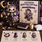 Halloween-kitset om zelf een skeletpop te naaien