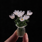 ⏳ FLASH SALE! ✨ Mini Glasboeket | Elegant Cadeau 🎀 | Hoogte ca. 6cm | HALF PRICE 🎉