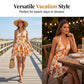 ⏳ FLASH SALE! ✨ Zomerse Vakantie Bloemenjurk | Romantische Vetersluiting 🌸 | Slankend Silhouet | HALF PRICE 🎉
