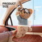 💥【LIMITED TIME 50% OFF】🔥 Schattige Beer Tissuebox | Auto/Huis 2-in-1 | Brede Ritssluiting | Hangend of Staand | Bruin 18×43cm