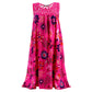 💥【LIMITED TIME 50% OFF】🔥 Mouwloze Print Jurk | Ruime Pasvorm Verbergt Buikje | Kreukvrij & Strijkvrij | Comfortabele Gemengde Stof | Wit/Zwart/Marineblauw/Groen/Fuchsia S-4XL