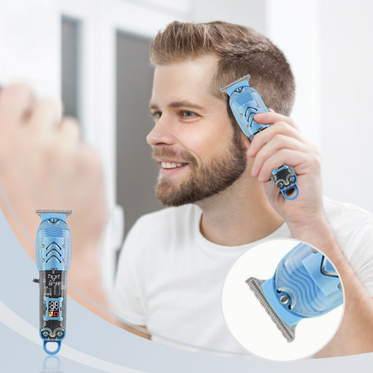 💥【LIMITED TIME 50% OFF】🔥 Translucent Titanium Tondeuse | Ultra Stil ≤36dB | 4 Positioneringskammen 1.5-4mm | 1-3u Batterijduur | 6 Kleuren | Complete Set
