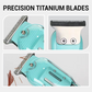 💥【LIMITED TIME 50% OFF】🔥 Translucent Titanium Tondeuse | Ultra Stil ≤36dB | 4 Positioneringskammen 1.5-4mm | 1-3u Batterijduur | 6 Kleuren | Complete Set