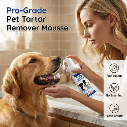 ⏳ FLASH SALE! ✨ Tandenreiniger Wonder voor Kat/Hond | Aanbrengen & Reinigen 🦷 | Verwijdert Geur & Tandplak | HALF PRICE 🎉