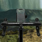 💥【LIMITED TIME 50% OFF】🔥 Motor Telefoonhouder | Vierhoekenvergrendeling Trillingsbestendig | 360° Rotatie | Siliconen Schokdemping | Gereedschapsloze Montage | Incl. Parapluhouder