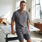Men's Breathable Summer Lounge Set
