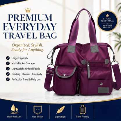 💥【LIMITED TIME 50% OFF】🔥 Grote Capaciteit Dames Handtas/Crossbody | Waterbestendige Oxford Stof | Meerdere Vakken | 3 Draagmogelijkheden | Licht & Duurzaam | 8 Kleuren