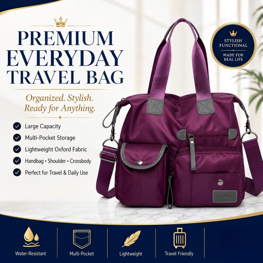 💥【LIMITED TIME 50% OFF】🔥 Grote Capaciteit Dames Handtas/Crossbody | Waterbestendige Oxford Stof | Meerdere Vakken | 3 Draagmogelijkheden | Licht & Duurzaam | 8 Kleuren