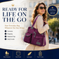 💥【LIMITED TIME 50% OFF】🔥 Grote Capaciteit Dames Handtas/Crossbody | Waterbestendige Oxford Stof | Meerdere Vakken | 3 Draagmogelijkheden | Licht & Duurzaam | 8 Kleuren