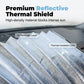 💥【LIMITED TIME 50% OFF】🔥 Uitklapbare Voorruit Zonnescherm | Op Maat Knippen voor Perfecte Pasvorm | Dubbel Vacuümsysteem | Aluminiumfolie Reflectie | Universeel voor Alle Voertuigen