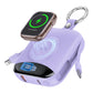 💥【LIMITED TIME 50% OFF】🔥 10000mAh Magneet Snellaad Powerbank | 22.5W Output | 5 Apparaten Tegelijk | Ingebouwde iOS & USB-C Kabels | Sleutelhanger Ontwerp | Zwart/Paars/Roze/Blauw