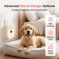 💥【LIMITED TIME 50% OFF】🔥 Luchtzuiveraar voor Huisdiergeuren | Neutraliseert Kattenbakgeur | Verwijdert Rook/Formaldehyde | Ultrasoon Mijtenwerend | Negatieve Ionen | Compact & Stil