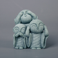 💥【LIMITED TIME 50% OFF】🔥 Mini Zen Monnik Beeldje | Natuurlijke Blauwe Steen | Glimlachend Gezicht | Miniatuurlandschap Accessoire | Bureau/Bonsai/Terrarium Decoratie | Meerdere Stijlen