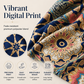 💥【LIMITED TIME 50% OFF】🔥 Mandala Print Batwing Mouwen Top | Digitale Druk Vervaagt Niet | Relaxte & Ademende Pasvorm | Kreukvrij & Strijkvrij | Meerdere Kleuren S-2XL