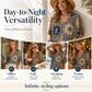 💥【LIMITED TIME 50% OFF】🔥 Mandala Print Batwing Mouwen Top | Digitale Druk Vervaagt Niet | Relaxte & Ademende Pasvorm | Kreukvrij & Strijkvrij | Meerdere Kleuren S-2XL