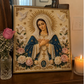 💥【LIMITED TIME 50% OFF】🔥 Christelijke Diamond Art DIY Hanger | Rozenkrans/Heilige Duif/Gouden Genade/Lelie Maria | HD Canvas + Parels | Stressverlagend Knutselen | Geloofscadeau