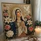 💥【LIMITED TIME 50% OFF】🔥 Christelijke Diamond Art DIY Hanger | Rozenkrans/Heilige Duif/Gouden Genade/Lelie Maria | HD Canvas + Parels | Stressverlagend Knutselen | Geloofscadeau