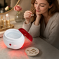 💥【LIMITED TIME 50% OFF】🔥 Mini Sieradenreiniger | Eénknopsbediening | Universeel voor Ringen/Horloges/Kunstgebitten | Compact Ontwerp | Rood
