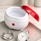 💥【LIMITED TIME 50% OFF】🔥 Mini Sieradenreiniger | Eénknopsbediening | Universeel voor Ringen/Horloges/Kunstgebitten | Compact Ontwerp | Rood