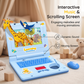 💥【LIMITED TIME 50% OFF】🔥 Interactieve Leerlaptop voor Kinderen | Muziek + Scrollend Scherm + Dierenknoppen | Ontwikkelt Hand-Oog Coördinatie/Fijne Motoriek | Veilige Afgeronde Randen, Duurzaam Materiaal | 6 Stijlen: Geel/Roze/Blauw/PaaS/Dinosaurus