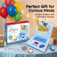 💥【LIMITED TIME 50% OFF】🔥 Interactieve Leerlaptop voor Kinderen | Muziek + Scrollend Scherm + Dierenknoppen | Ontwikkelt Hand-Oog Coördinatie/Fijne Motoriek | Veilige Afgeronde Randen, Duurzaam Materiaal | 6 Stijlen: Geel/Roze/Blauw/PaaS/Dinosaurus