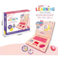 💥【LIMITED TIME 50% OFF】🔥 Interactieve Leerlaptop voor Kinderen | Muziek + Scrollend Scherm + Dierenknoppen | Ontwikkelt Hand-Oog Coördinatie/Fijne Motoriek | Veilige Afgeronde Randen, Duurzaam Materiaal | 6 Stijlen: Geel/Roze/Blauw/PaaS/Dinosaurus